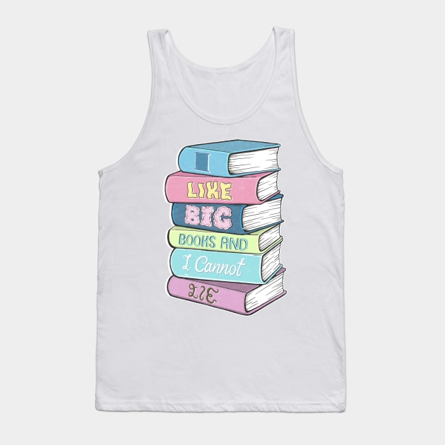 Books Tank Top by AV